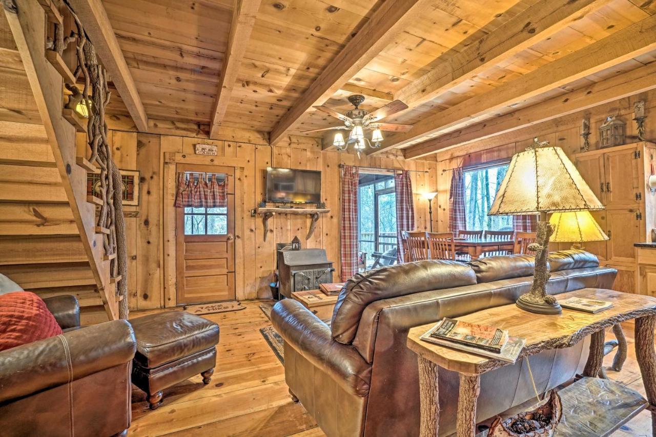 Helen Area Rustic Retreat About 5 Miles To Main Street Villa Sautee Nacoochee Екстериор снимка