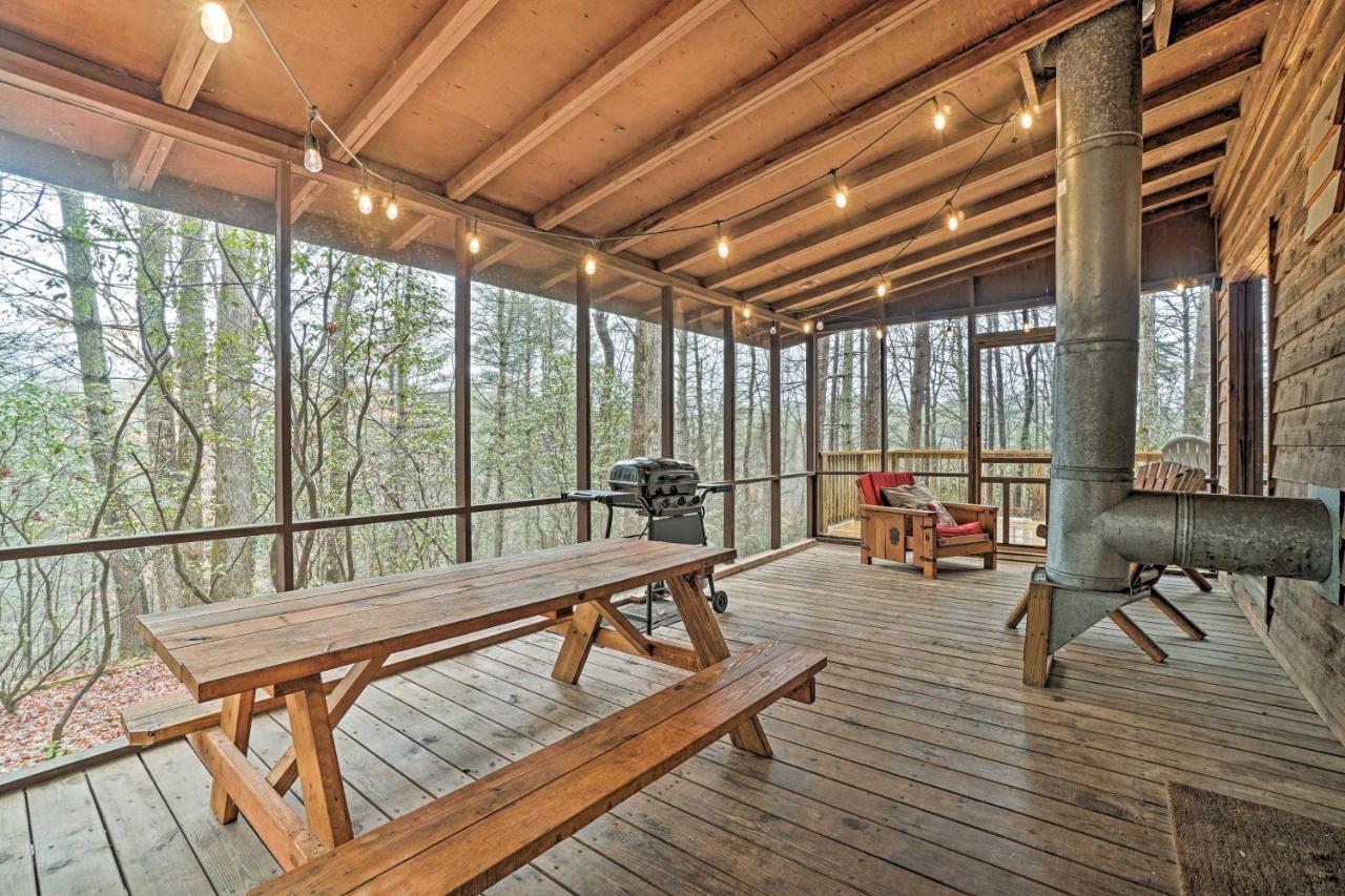 Helen Area Rustic Retreat About 5 Miles To Main Street Villa Sautee Nacoochee Екстериор снимка